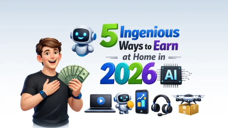 5​‍​‌‍​‍‌ Ingenious Ways to Earn at Home in 2026 (AI)