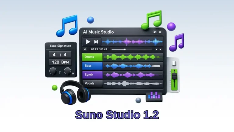 Suno Studio 1.2, Advanced AI Music Generator with More Control